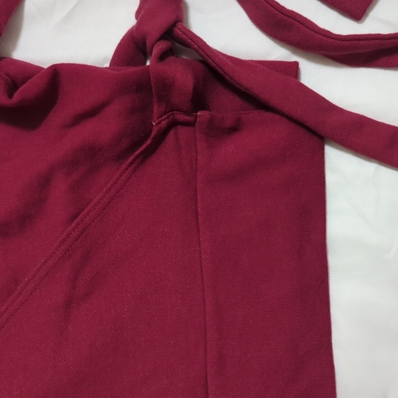 NWT Fabletics Mandy Side Tie Top, Color Cherry Burst/Fresh Apricot Size 4X - Picture 11 of 16